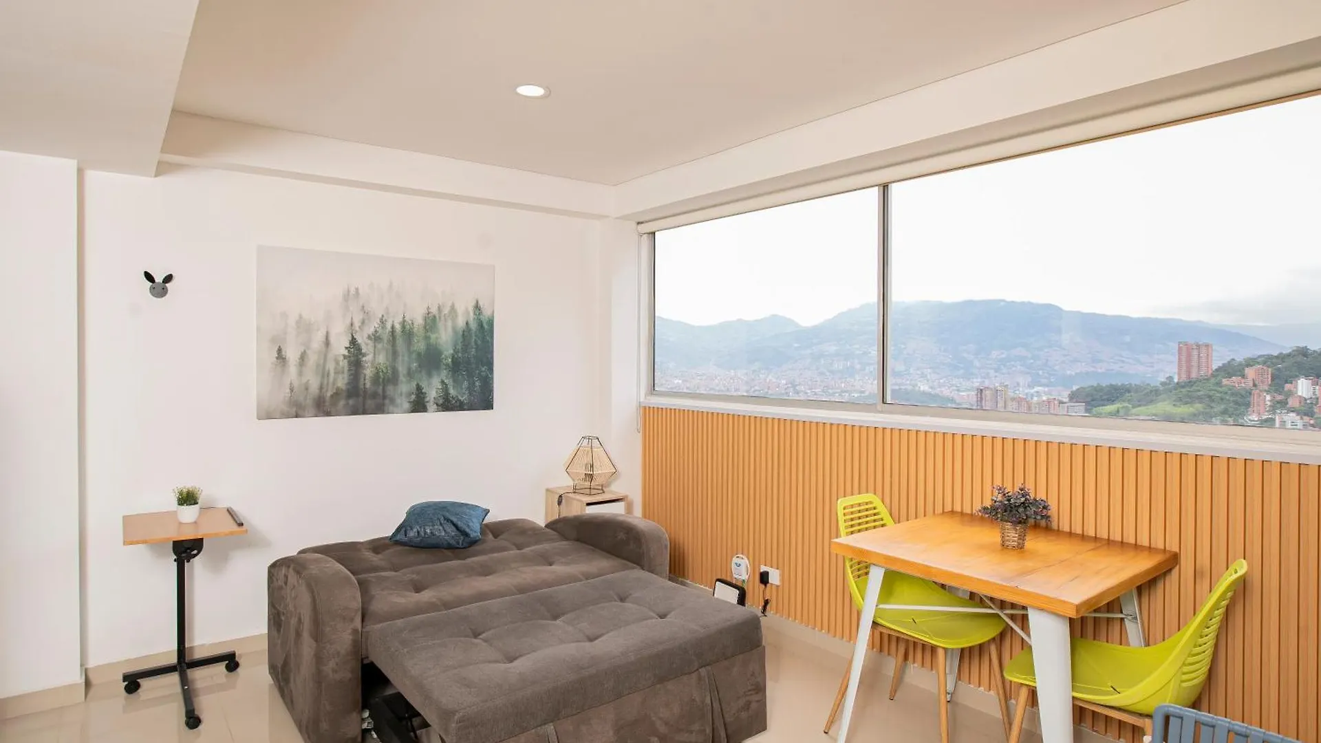 Apto Con La Mejor Vista Del Edificio Medellín Apartmán